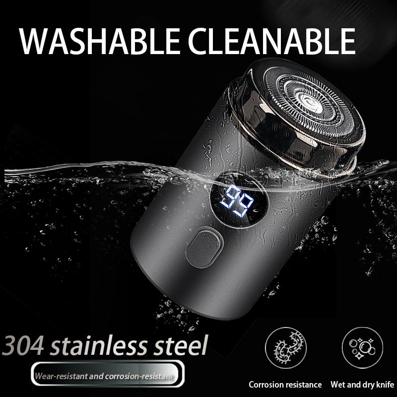 🔥 IPX7 Waterproof Cordless Mini Portable Razor ✨🪒💦 Buy More, Save More 💰📦