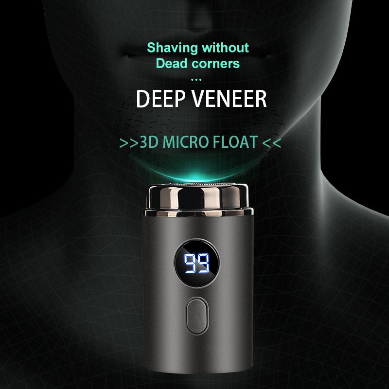 🔥 IPX7 Waterproof Cordless Mini Portable Razor ✨🪒💦 Buy More, Save More 💰📦