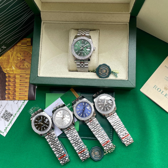 RW8  Men's and women's mechanical watches use 316L steel case  31/36/41*13mm