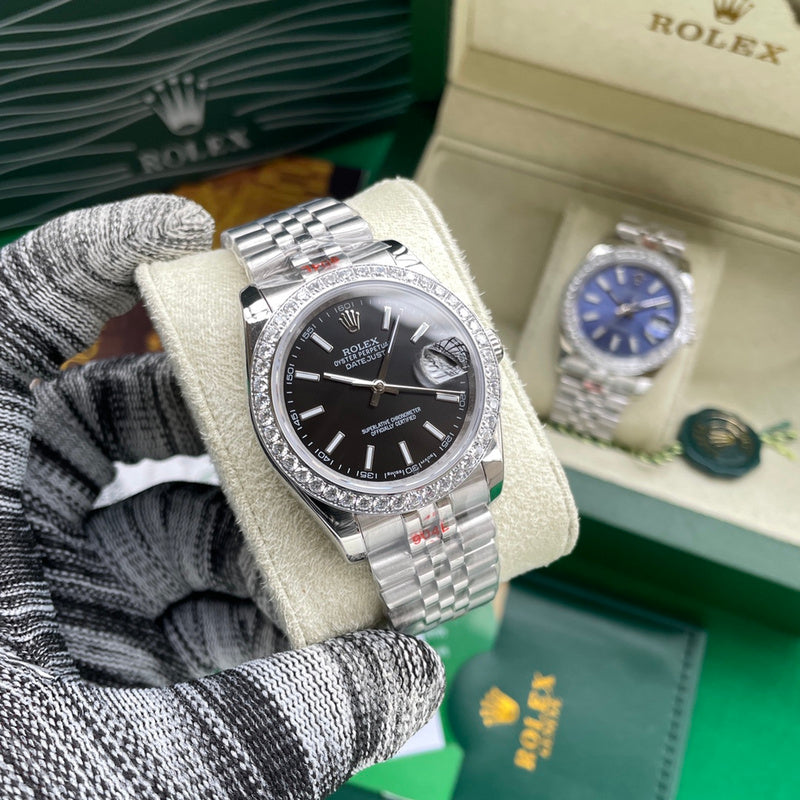 RW8  Men's and women's mechanical watches use 316L steel case  31/36/41*13mm