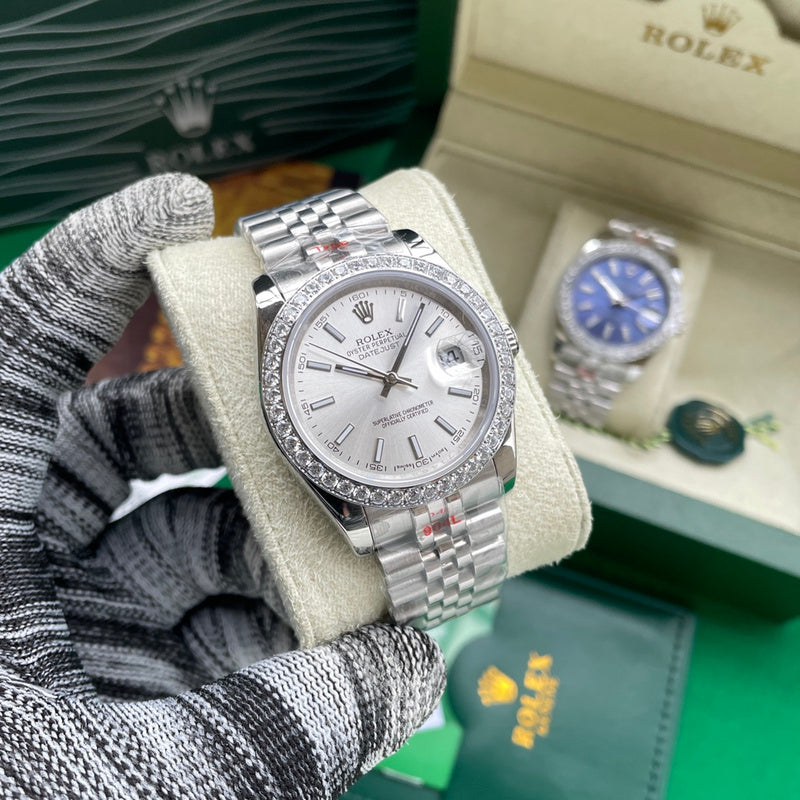 RW8  Men's and women's mechanical watches use 316L steel case  31/36/41*13mm