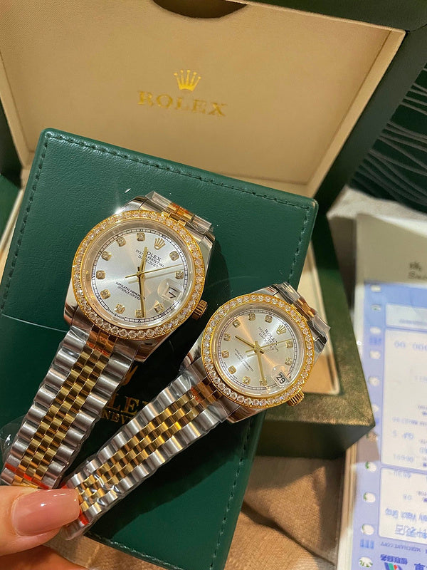 RW29  Journal new color couple mechanical watch 36mm*12mm/31mm*12mmCITIZEN movement